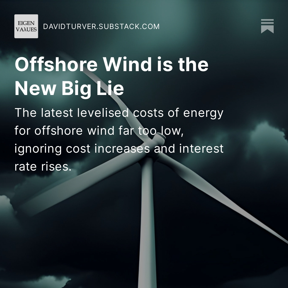 Offshore Wind is the New Big Lie