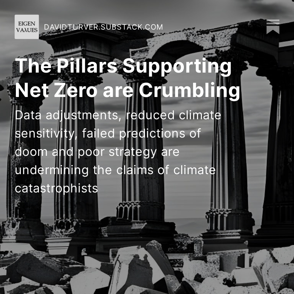 Pillars Supporting Net Zero are Crumbling